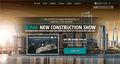 Desktop Screenshot of miaminewconstructionshow.com
